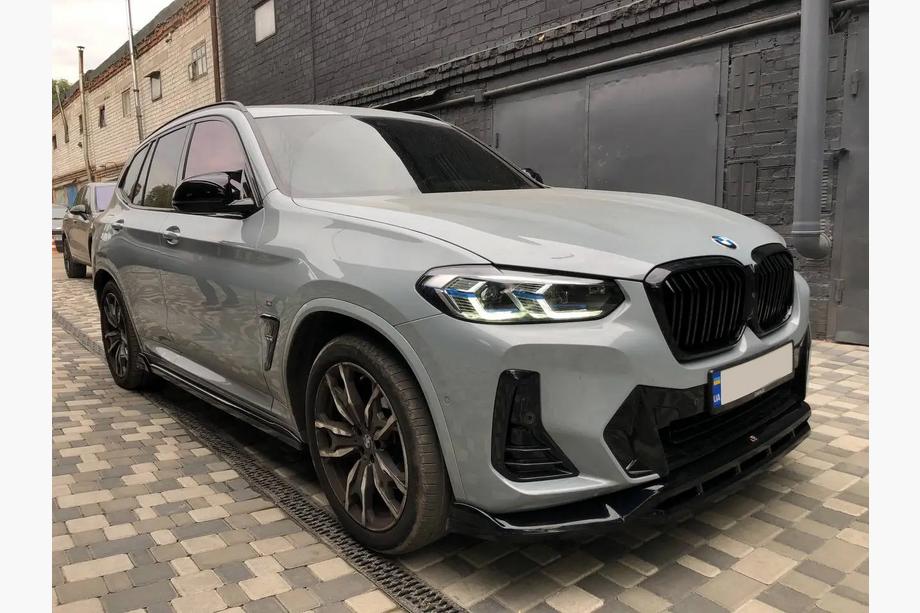 BMW X3 G01 2018- Kidneys M-Look (2021+, Gloss Black) Image