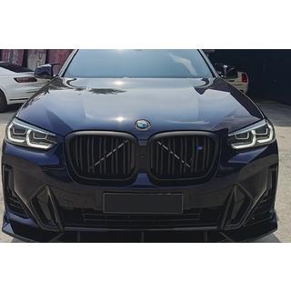 Kidney Grilles M-Look (2021+, Black Matte) BMW X3 G01 2018- photo 3
