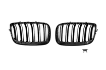 BMW X5 E70 2007-2013 Kidneys M-Look (black matte) photo 6