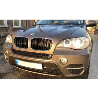 Kidneys M-Look (Gloss Black with Chrome Trim) BMW X5 E70 2007-2013 photo 1