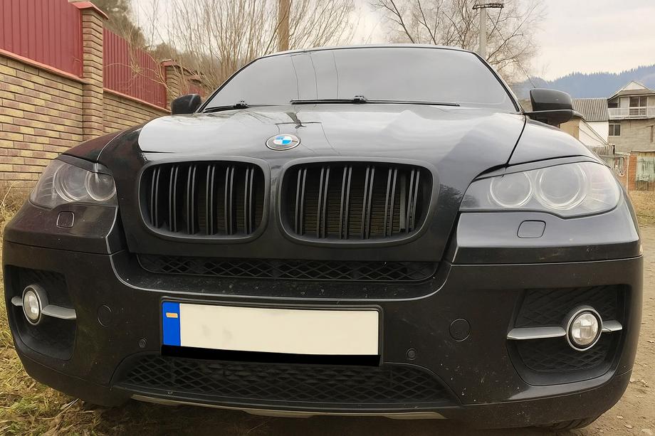 BMW X6 E71 2008–2014 Kidneys M-Look (black matte) Image