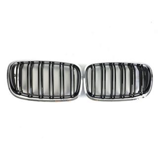 Kidneys M-Look (Gloss Black with Chrome Trim) photo 2