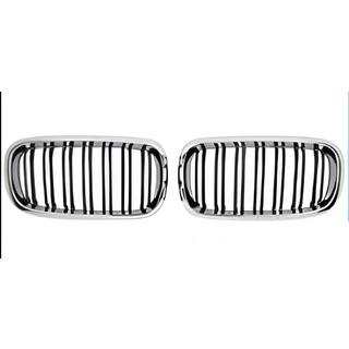 Kidneys M-Look (Gloss Black with Chrome Trim) BMW X6 F16 2014-2019 photo 2