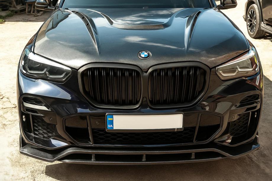 BMW X5 G05 2019–2026 Kidney Grilles M-Look (2019-2022, Matte Black) Image