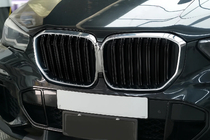 BMW X5 G05 2019–2026 Kidneys M-Look (2019-2022, Gloss Black with Chrome Trim) photo 1