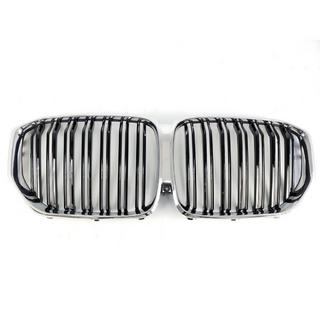 Kidneys M-Look (2019-2022, Gloss Black with Chrome Trim) BMW X5 G05 2019–2026 photo 2