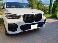 BMW X5 G05 2019–2026 Kidney Grilles 1 Bar (2019-2022, Gloss Black) photo 1