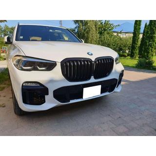 Kidney Grilles 1 Bar (2019-2022, Gloss Black) BMW X5 G05 2019–2026 photo 1