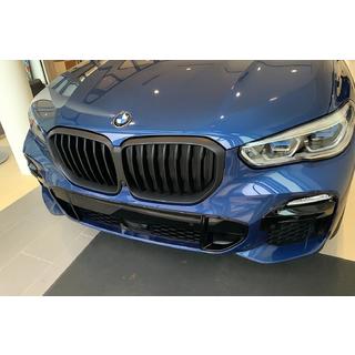 Kidney Grilles 1 Bar (2019-2022, Matte Black) BMW X5 G05 2019–2026 photo 1