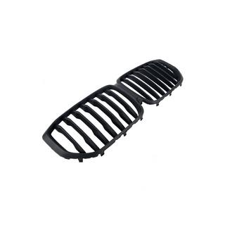 Kidney Grilles 1 Bar (2019-2022, Matte Black) BMW X5 G05 2019–2026 photo 3