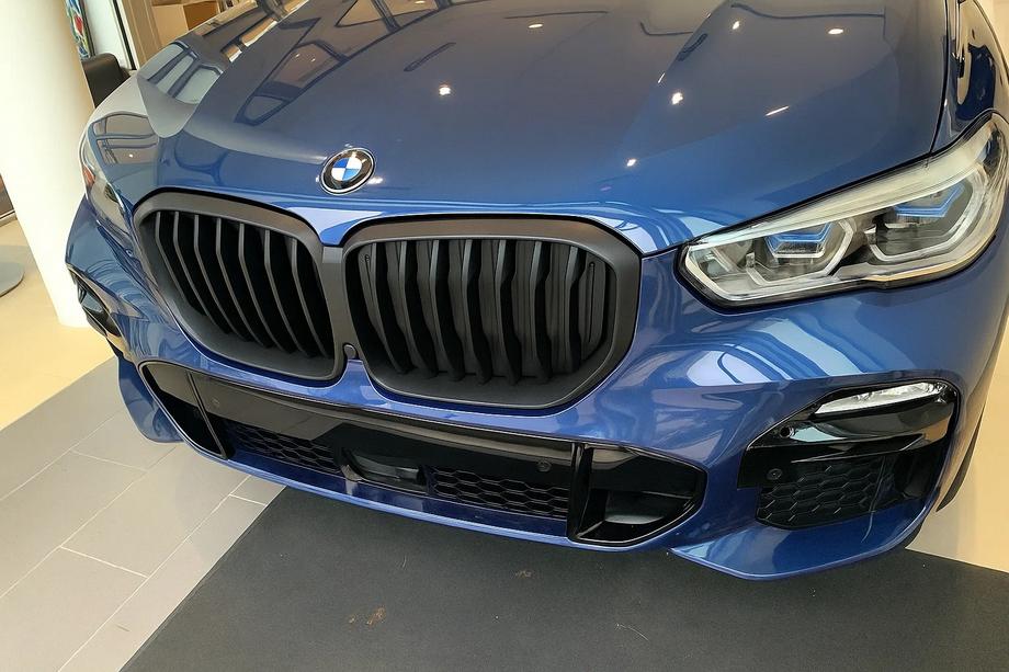 BMW X5 G05 2019–2026 Kidney Grilles 1 Bar (2019-2022, Matte Black) Image