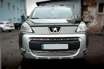 Citroen Berlingo 2008-2018 Chrome Grille Covers (2 pcs, Stainless Steel) photo 4