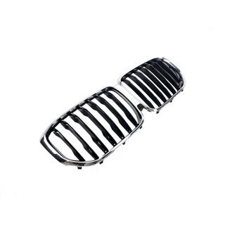 Kidney Grilles 1 Bar (2019-2022, Gloss Black with Chrome Trim) BMW X5 G05 2019–2026 photo 3
