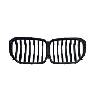 Kidney Grilles 1 Bar (2019-2022, Gloss Black with Chrome Trim) BMW X5 G05 2019–2026 photo 4
