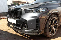 BMW X5 G05 2019–2026 Kidney Grilles 1 Bar (2023+, Gloss Black) photo 3