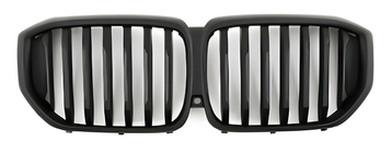 BMW X5 G05 2019–2026 Kidney Grilles 1 Bar (2023+, Matte Black) photo 2