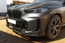 BMW X5 G05 2019–2026 Kidney Grilles 1 Bar (2023+, Matte Black) photo 3