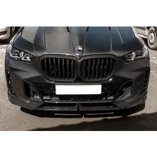 Kidney Grilles 1 Bar (2023+, Matte Black) BMW X5 G05 2019–2026 photo 1