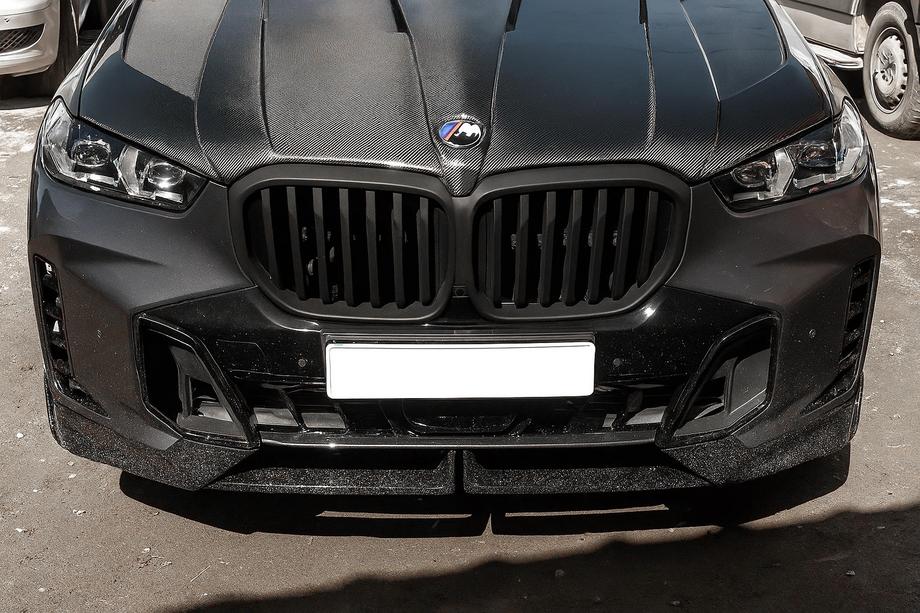 BMW X5 G05 2019–2026 Kidney Grilles 1 Bar (2023+, Matte Black) Image