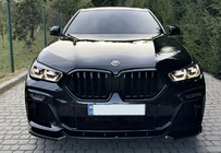BMW X6 G06 2019–2027 Kidney Grilles 1 Bar (2019-2022, Gloss Black) photo 1
