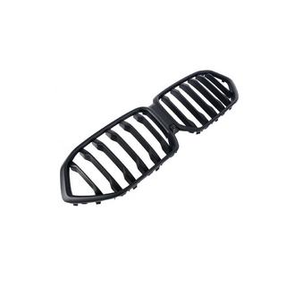 Kidney Grilles 1 Bar (2019-2022, Matte Black) BMW X6 G06 2019–2027 photo 4