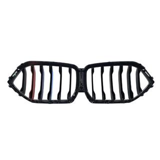 Kidney Grilles 1 Bar (2019-2022, M-Color) BMW X6 G06 2019–2027 photo 3