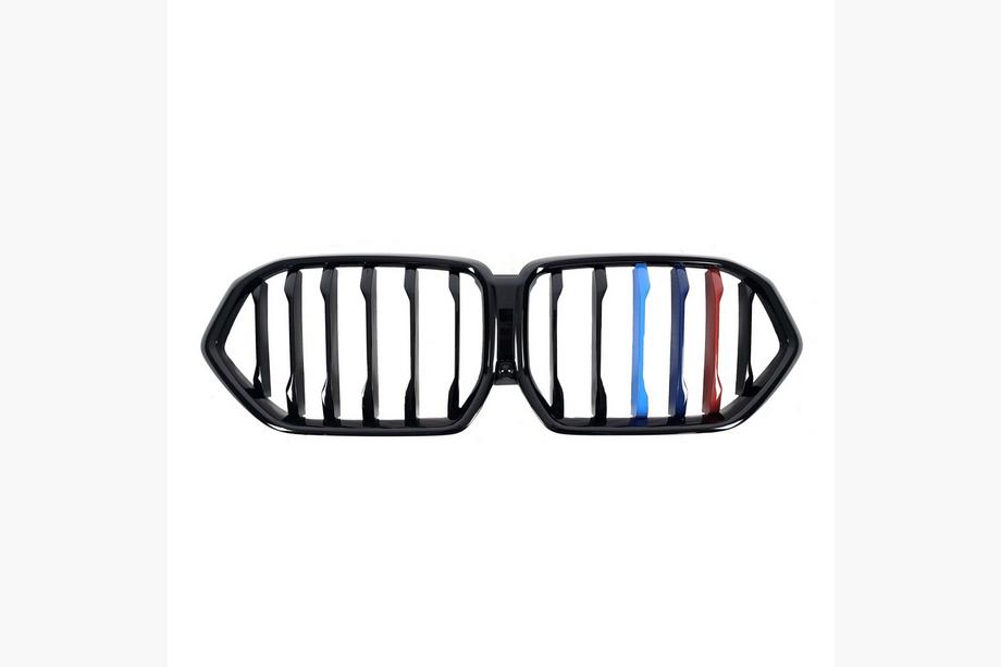 BMW X6 G06 2019–2027 Kidney Grilles 1 Bar (2019-2022, M-Color) Image