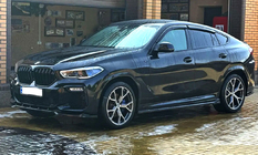 BMW X6 G06 2019–2027 Kidneys M-Look (2019-2022, Gloss Black) photo 2