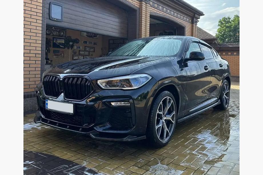 BMW X6 G06 2019–2027 Kidneys M-Look (2019-2022, Gloss Black) Image