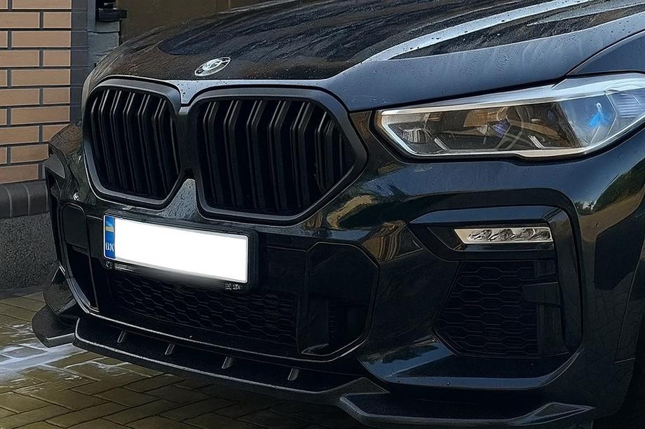 BMW X6 G06 2019–2027 Kidney Grilles M-Look (2019-2022, Matte Black) Image