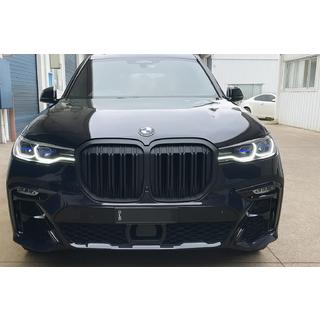 Kidney Grilles M-Look (2019-2022, Matte Black) BMW X7 G07 2019- photo 1