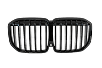 BMW X7 G07 2019- Kidney Grilles 1 Bar (2023+, Gloss Black) photo 2