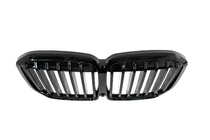 BMW X7 G07 2019- Kidney Grilles 1 Bar (2023+, Gloss Black) photo 4