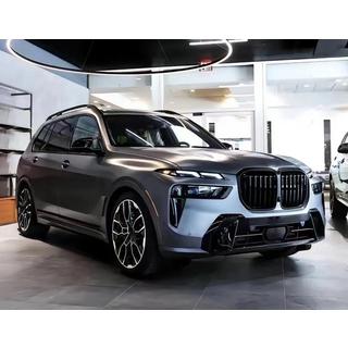 Kidney Grilles 1 Bar (2023+, Gloss Black) BMW X7 G07 2019- photo 3