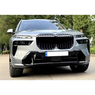 Kidney Grilles 1 Bar (2023+, Gloss Black) BMW X7 G07 2019- photo 1