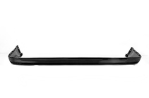 Toyota Land Cruiser 200 2007-2021 Rear diffuser without chrome 2016-2021 (Executive 2019/2021) Black photo 6