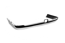 Toyota Land Cruiser 200 2007-2021 Rear valance without chrome 2016↗ (Executive 2019/2021, for towbar) White photo 8