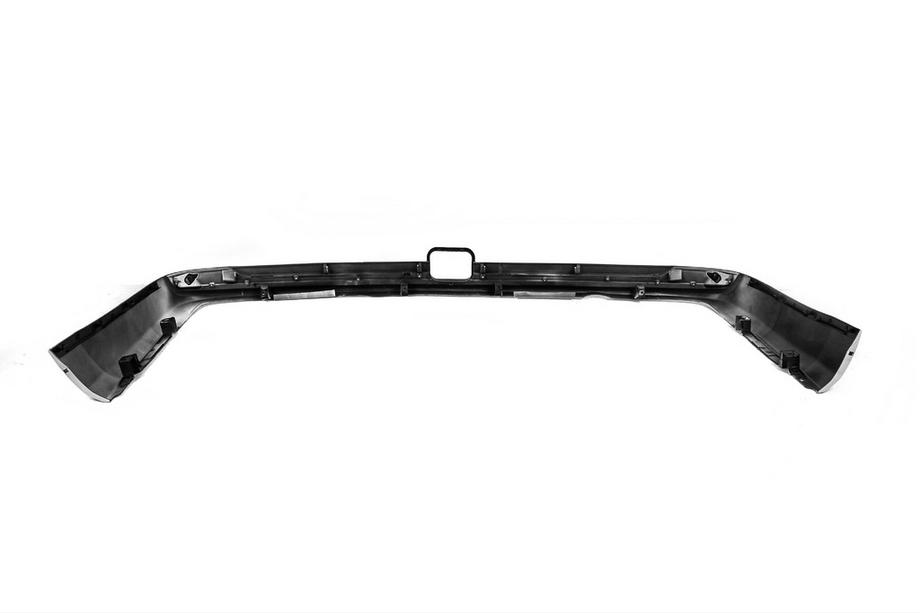 Toyota Land Cruiser 200 2007-2021 Rear valance without chrome 2016↗ (Executive 2019/2021, for towbar) Black Photo 10