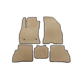 EVA Floor Mats (Beige) Fiat Doblo II 2010-2022 photo 1