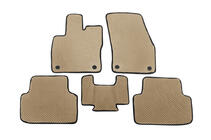 Volkswagen Golf Sportsvan 2014-2020 EVA Floor Mats (Beige) photo 1