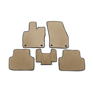 EVA Floor Mats (Beige) Volkswagen Golf Sportsvan 2014-2020 photo 1