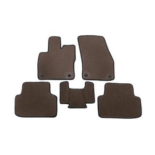 EVA Floor Mats (Brown) Volkswagen Golf Sportsvan 2014-2020 photo 1