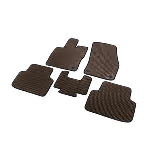 EVA Floor Mats (Brown) Volkswagen Golf Sportsvan 2014-2020 photo 2