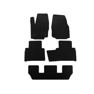 EVA Floor Mats (3 Rows, Black) Ford Galaxy 2007-2015