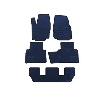 EVA Floor Mats (3 Rows, Blue)