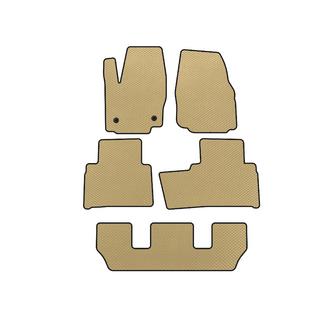 EVA Floor Mats (3 Rows, Beige)