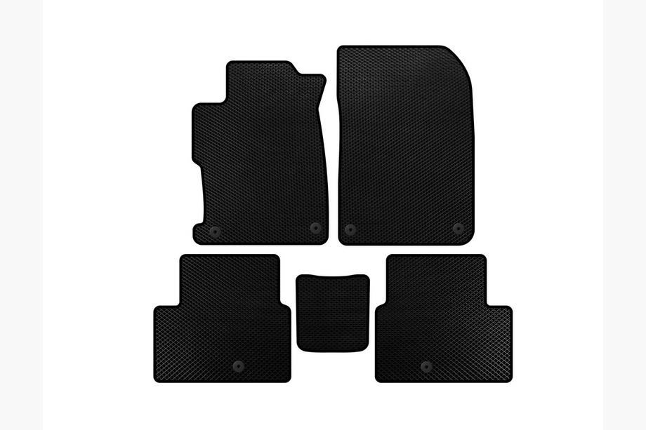 Acura ILX 2012-2022 EVA Floor Mats (2012-2015, Black) Image