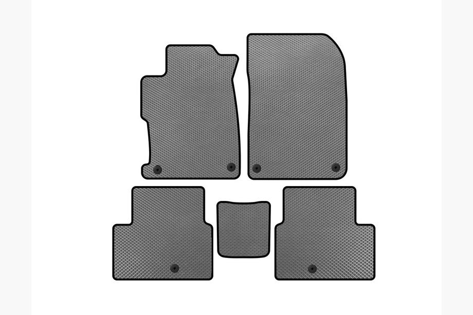 Acura ILX 2012-2022 EVA Floor Mats (2012-2015, Gray) Image