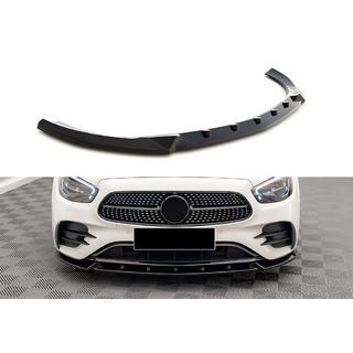 Front Lip Spoiler DPT (for AMG-Line, 2020-2023, Gloss Black) photo 1