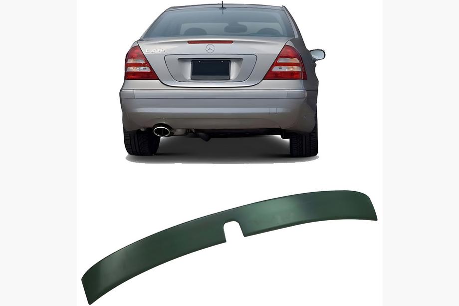 Mercedes C-class W203 2000-2007 Rear Spoiler DPT (SD, Gloss Black) Photo 1